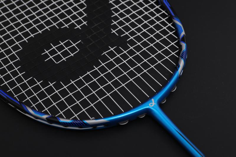 Premium Carbon Feather Racket CX-B658 Sininen