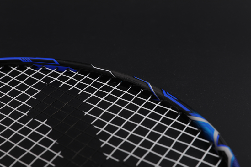 Premium Carbon Feather Racket CX-B658 Sininen