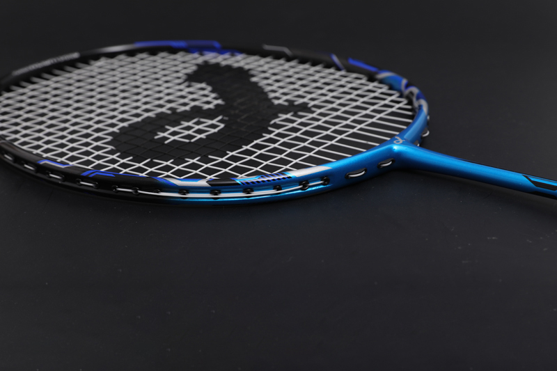 Premium Carbon Feather Racket CX-B658 Sininen