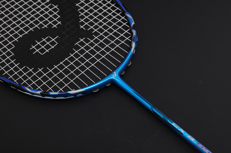 Premium Carbon Feather Racket CX-B658 Sininen