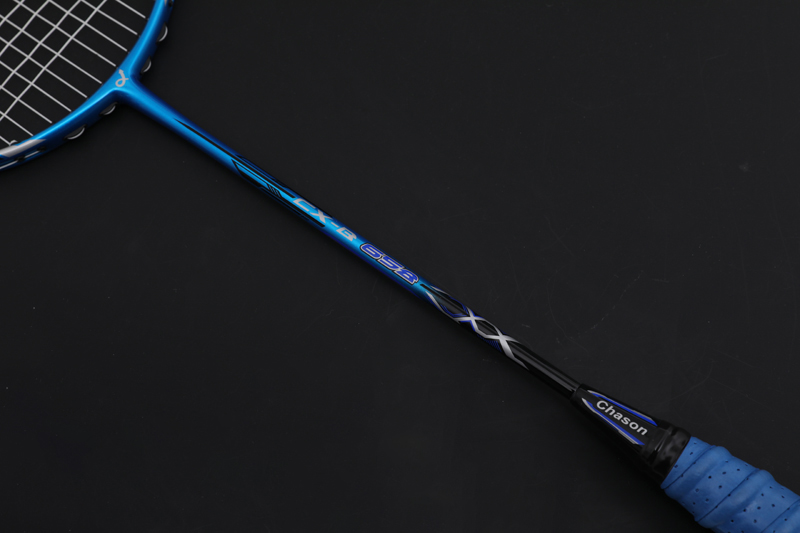 Premium Carbon Feather Racket CX-B658 Sininen