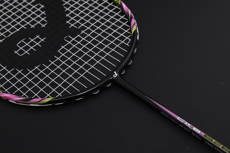 Carbon Feather Racket CX-B628 Pinkki